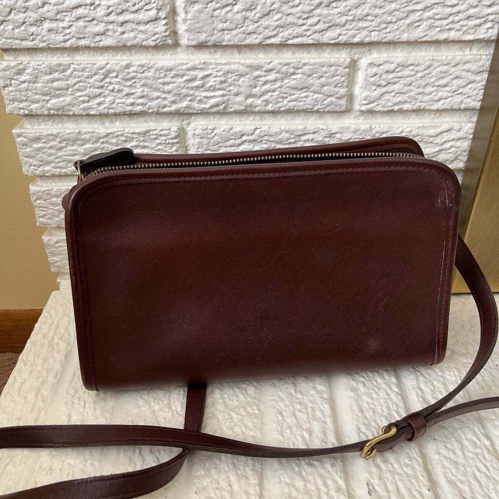 Vintage Brown Coach Cross Body